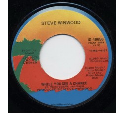 Steve Winwood ‎– While You See A Chance – 45 RPM	