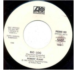 Robert Plant / Shalamar ‎– Big Log / Disappearing Act - (Single jukebox)