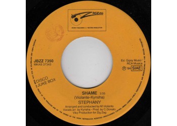 Stephany / Orlando Johnson And Trance* ‎– Shame / Fantasize - (Single jukebox)