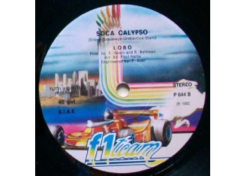 Lobo ‎– The Soca Calypso Party – 45 RPM