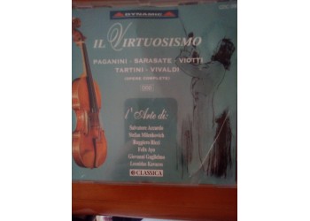 Vari - Il Virtuosismo (Paganini – Sarasate – Viotti – Tartini – Vivaldi) – CD 