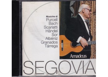 Andrés Segovia - Henry Purcell, Johann Sebastian Bach, Domenico Scarlatti, Georg Friedrich Händel, Fernando Sor, Isaac Albéniz, Enrique Granados, Francisco Tárrega ‎– L'Arte Di Andrés Segovia  - CD