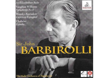 Sir John Barbirolli, The Hallé Orchestra Of Manchester* ‎– An Elisabethan Suite - CD