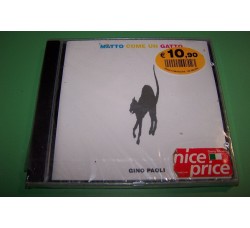 Gino Paoli ‎– Matto Come Un Gatto - CD