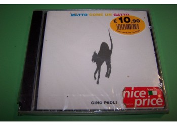 Gino Paoli ‎– Matto Come Un Gatto - CD, Album - Uscita: 1991