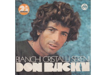 Don Backy ‎– Bianchi Cristalli Sereni - 45 RPM