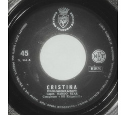 Nando Star / Giancarlo Garbarini ‎– Cristina / Stella D'Argento  – 45 RPM