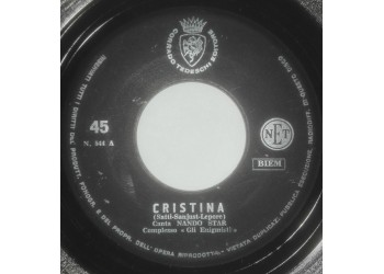 Nando Star / Giancarlo Garbarini ‎– Cristina / Stella D'Argento  – 45 RPM