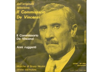 Bruno Nicolai ‎(OST) Il Commissario De Vincenzi / Anni Ruggenti – 45 RPM 1974