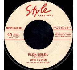 John Foster (9) ‎– Plein Soleil  – 45 RPM