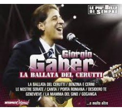 Giorgio Gaber ‎– La Ballata Del Cerutti - CD