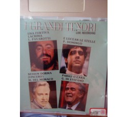 I grandi tenori - Pavarotti - Domingo - Del Monaco - Di Stefano – CD 