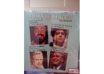 I grandi tenori - Pavarotti - Domingo - Del Monaco - Di Stefano – CD 