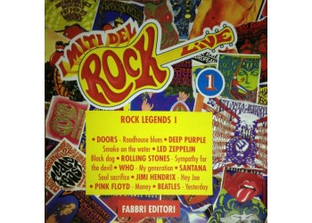 Various ‎– Rock Legends 1 – CD Compilation 