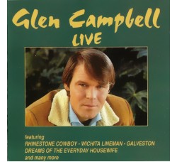 Glen Campbell ‎– Glen Campbell Live – CD  