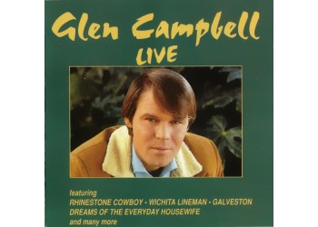 Glen Campbell ‎– Glen Campbell Live – CD  