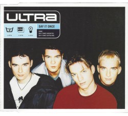 Ultra (8) ‎– Say It Once – CD  Single