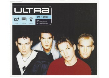 Ultra (8) ‎– Say It Once – CD  Single