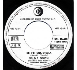 Wilma Goich / Bobby Solo ‎– Se C'È Una Stella / San Francisco – Jukebox