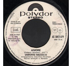 Umberto Balsamo / Richard Myhill ‎– Amore / It Takes Two To Tango – jujebox