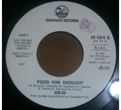 UB 40* / Eddy Grant ‎– Food For Thought / Do You Feel My Love? - jukebox