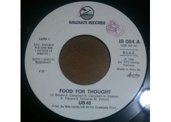 UB 40* / Eddy Grant ‎– Food For Thought / Do You Feel My Love? - jukebox