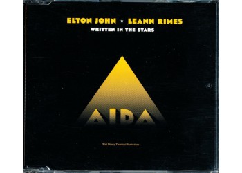 Elton John & LeAnn Rimes ‎– Written In The Stars – CD  Single