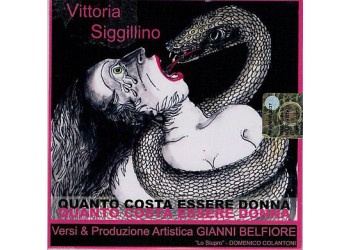 Vittoria Siggillino ‎– Quanto Costa Essere Donna – CD Single