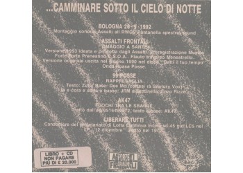 Various ‎– ...Camminare Sotto Il Cielo Di Notte – CD Compilation