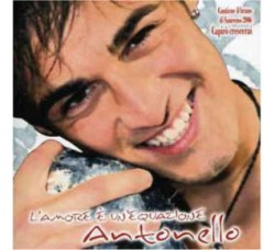 Antonello ‎– L'Amore È Un'equazione – CD, Album - Uscita: 2006