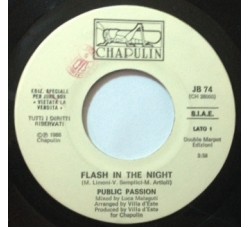 Public Passion / Databook ‎– Flash In The Night / Zighidizazazero - (jukebox) - 45 RPM