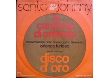 Santo & Johnny ‎– La Canzone Di Orlando / Am I Blue