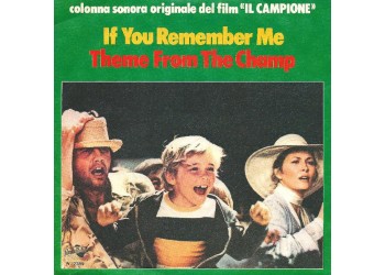 Chris Thompson / Dave Grusin ‎– If You Remember Me / Theme From "The Champ" (Colonna Sonora Originale Del Film "Il Campione")