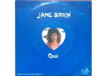 Jane Birkin ‎– Quoi