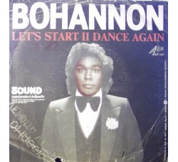 Bohannon ‎– Let's Start II Dance Again - 45 RPM 