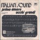 Italian Sound ‎– Primo Amore