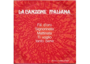 Various ‎– La Canzone Italiana - N° 4