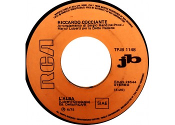 Riccardo Cocciante / The Ritchie Family ‎– L'Alba / Brazil – (jukebox)