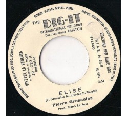 Pierre Groscolas / Gian Pieretti ‎– Elise / Canada – (jukebox)