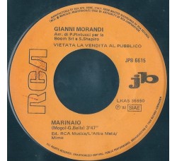 Gianni Morandi / Riccardo Cocciante ‎– Marinaio / Celeste Nostalgia - ( Jukebox )