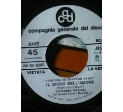 Caterina Caselli / Massimo Ranieri ‎– Il Gioco Dell'amore / Quando L'amore Diventa Poesia – ( jukebox )