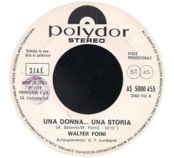 Walter Foini / Bee Gees ‎– Una Donna...Una Storia / More Than A Woman – ( jukebox )