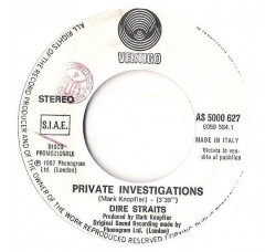 Dire Straits / Delia Gualtiero ‎– Private Investigation / Occhi – ( jukebox )