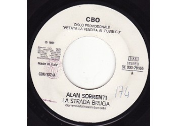 Alan Sorrenti / Alex Damiani ‎– La Strada Brucia / Non T'Amo – (jukebox)