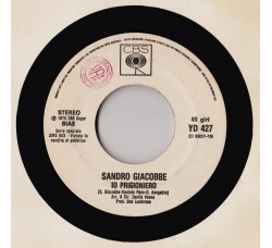 Sandro Giacobbe / Bob James ‎– Io Prigioniero / Take Me To The Mardi Gras – (jukebox)