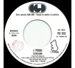 Pooh  / Arthur Zitelli  ‎– Cercami / Maria Helena (Agua De Fuente)  – (jukebox)