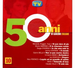 Various ‎– 50 Anni Di Canzoni Italiane 10 - (CD)