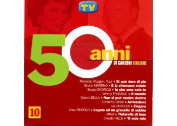 Various ‎– 50 Anni Di Canzoni Italiane 10 - (CD)