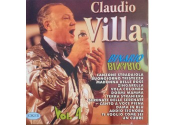 Claudio Villa ‎– Vol. 4 - Binario - CD, Album, Compilation - Uscita: 1996