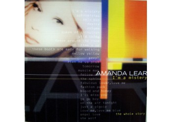 Amanda Lear ‎– I'm A Mistery - The Whole Story -2 × CD, Compilation, Uscita:2001 